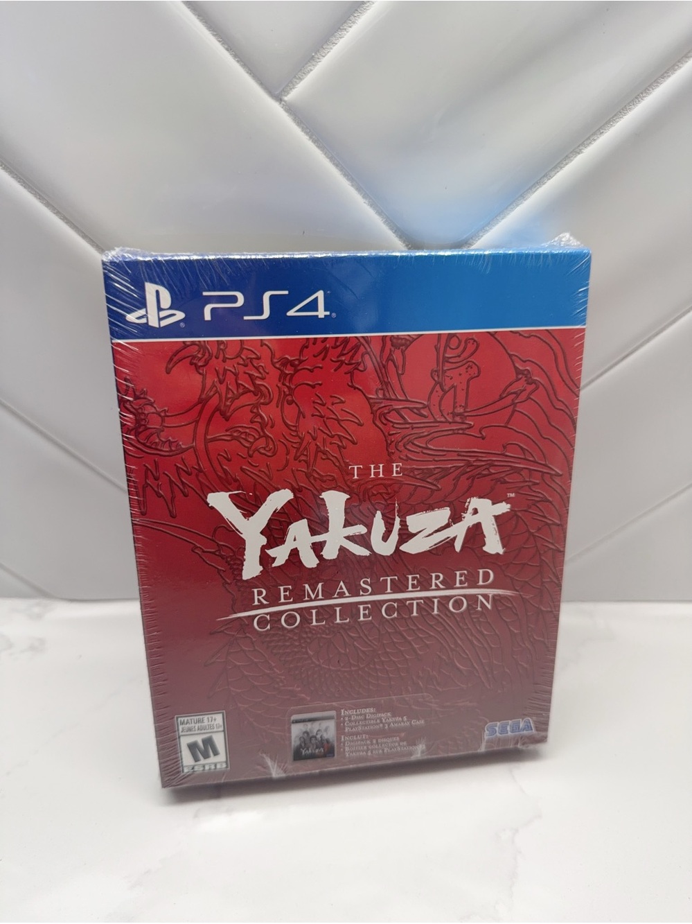 New Yakuza Remastered Collection Collector's Edition PS4 SEALED